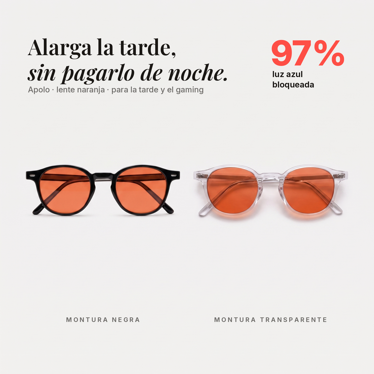Pack 3 gafas