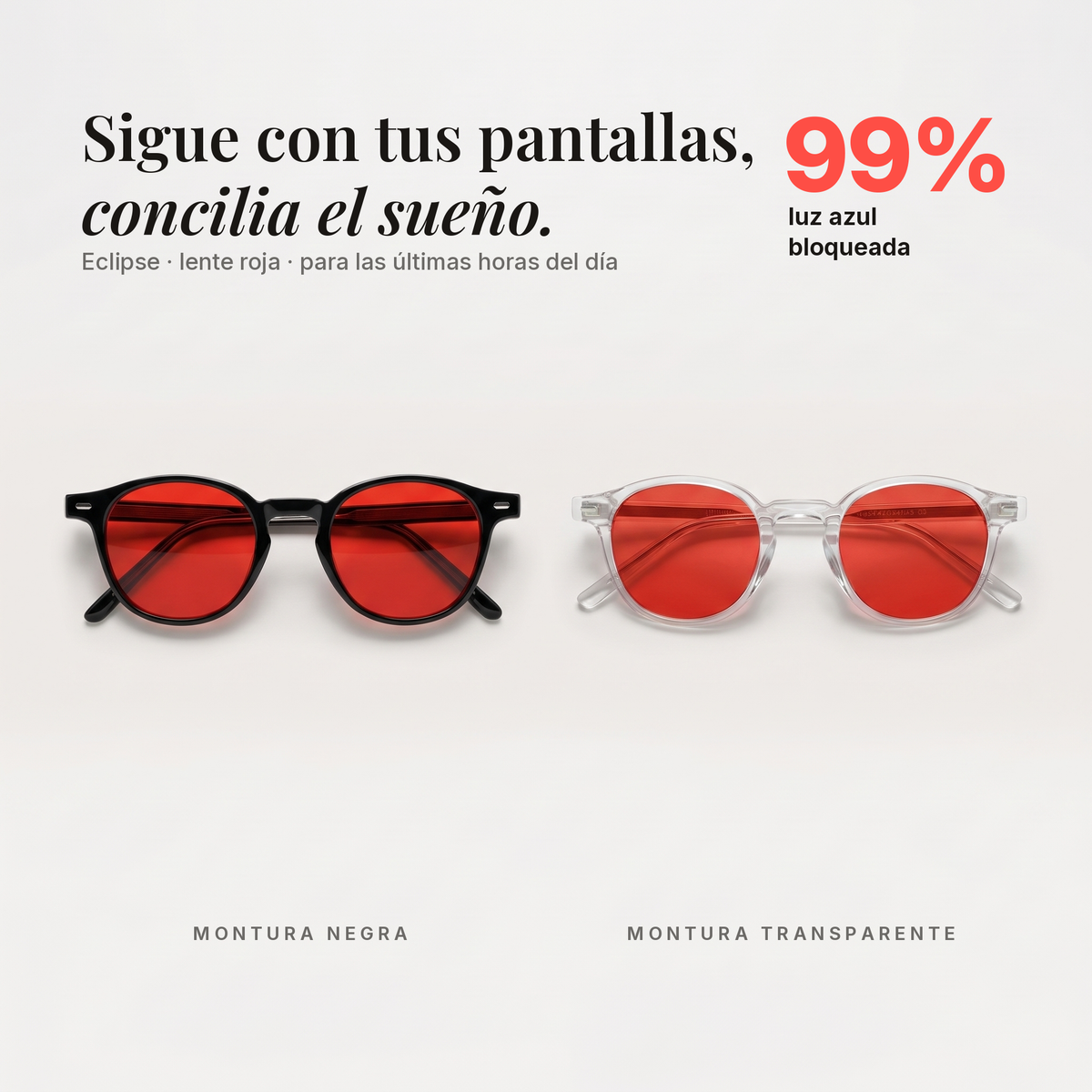 Pack 3 gafas