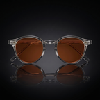 Gafas de filtro de luz azul Apolo detalle de lente naranja