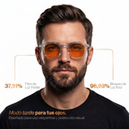 Gafas de luz azul de tarde Apolo lente naranja