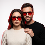 Ceryon Eclipse – Gafas de Filtro de Luz Azul para Dormir · Lente Roja