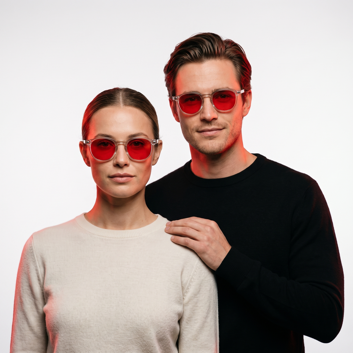 Ceryon Eclipse – Gafas de Filtro de Luz Azul para Dormir · Lente Roja