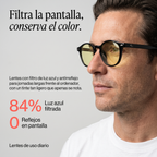 Ceryon Helios – Gafas de Filtro de Luz Azul de Día · Lente Amarilla